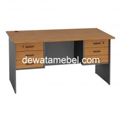 Office Desk Size 150  - Armindo MV-302 A / Light Brown 